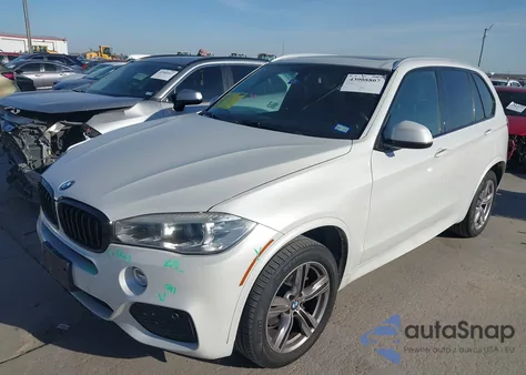 2015 BMW X5 xDrive35I z USA, uszkodzony, nr VIN 5UXKR0C5XF0K52853
